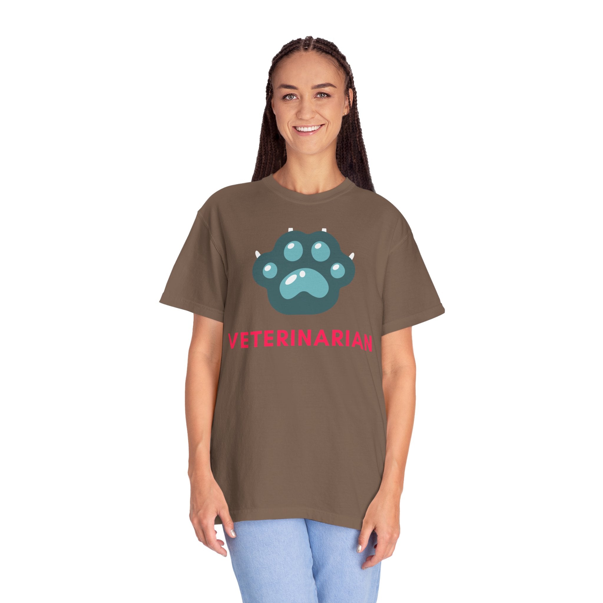 Veterinarian Themed Unisex T-Shirt, Gift for Animal Lovers, Pet Owner Apparel, Cute Veterinary Shirt, Comfortable Dog Lover Tee
