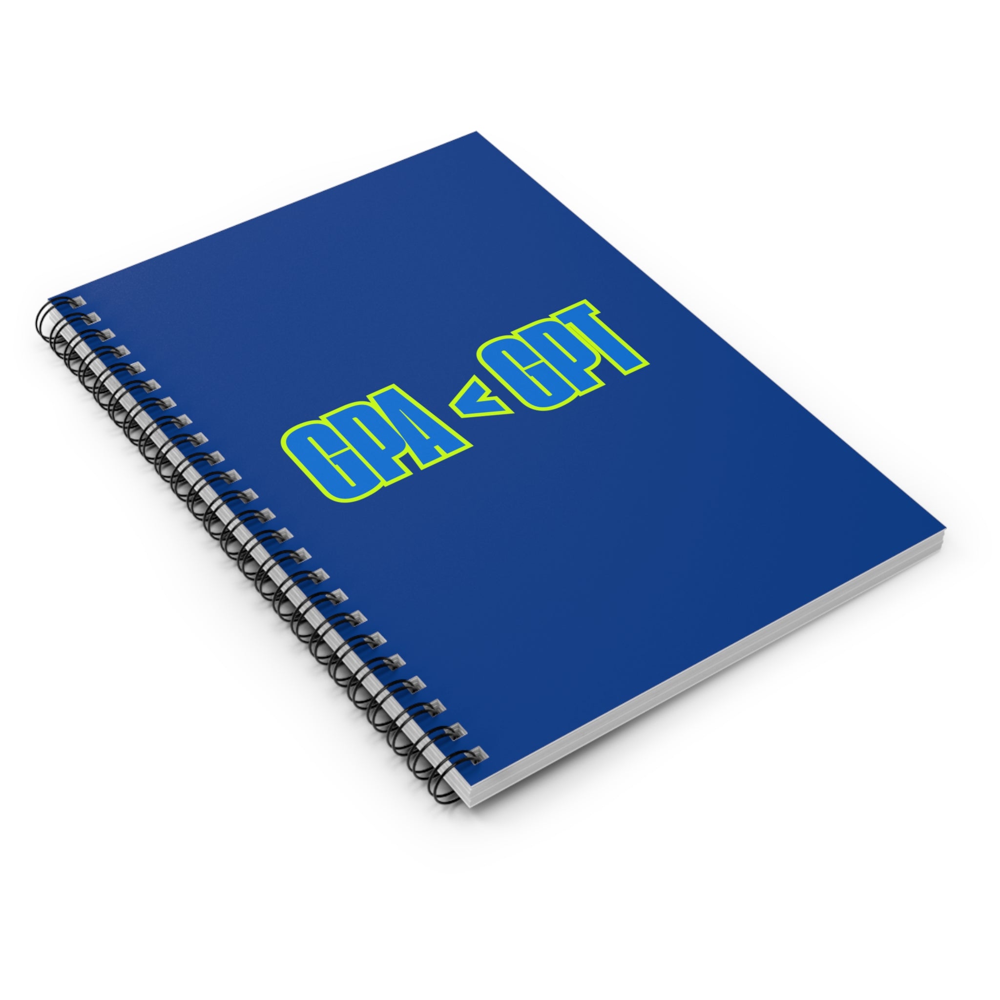 GPA < GPT Spiral Notebook for Students College Supplies, Study Notes, Journals, Gift for Students