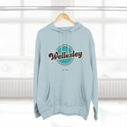 Wellesley Retro Vibe Hoodie for Casual Days, Streetwear, Unisex Gift, Cozy Layering Apparel