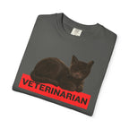 Veterinarian Cat T-Shirt, Funny Animal Lover Tee, Pet Owner Gift, Cute Vet Shirt, Unique Veterinary Apparel, Animal Rescue Shirt
