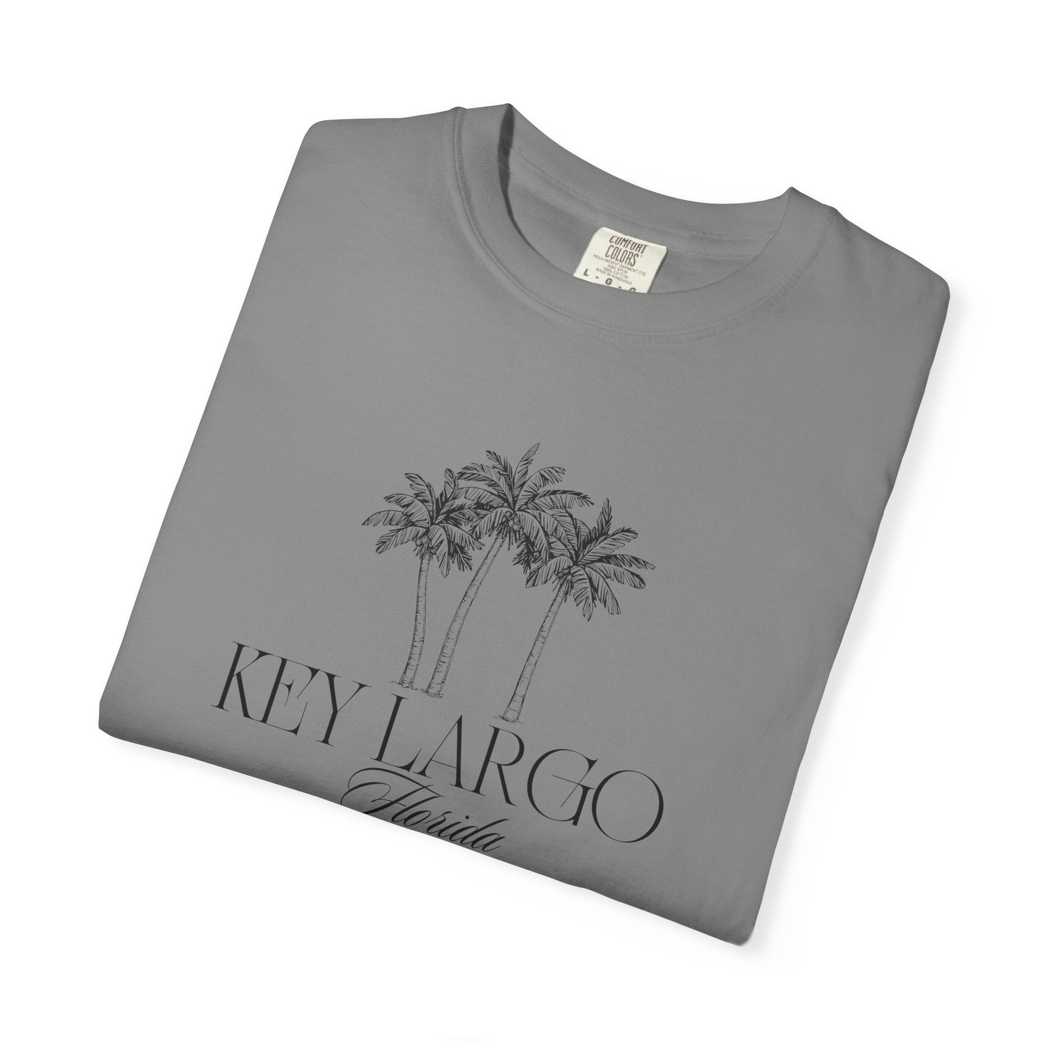 Key Largo Vibes, Unisex T-shirt, Casual Tee, Travel Souvenir, Vacation Top
