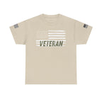 Patriotic Veteran Tee, USA Flag Shirt, Military Appreciation Gift, Unisex Casual Wear, Freedom Tee for Veterans