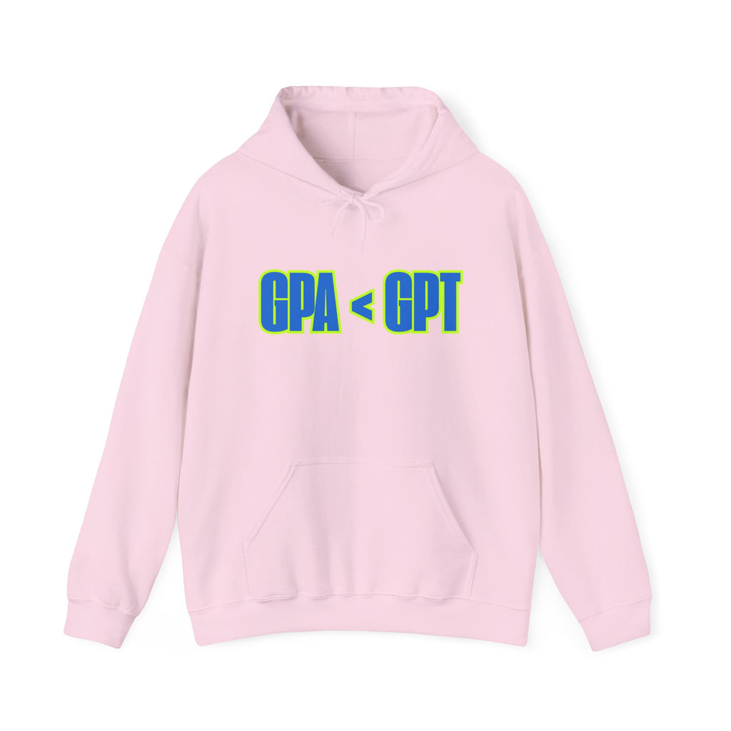 4.0 GPA < GPT 5.0 - Trendy GPA < GPT Sweatshirt for Students, Gift for College, Casual Wear, Study Sessions, Graduation
