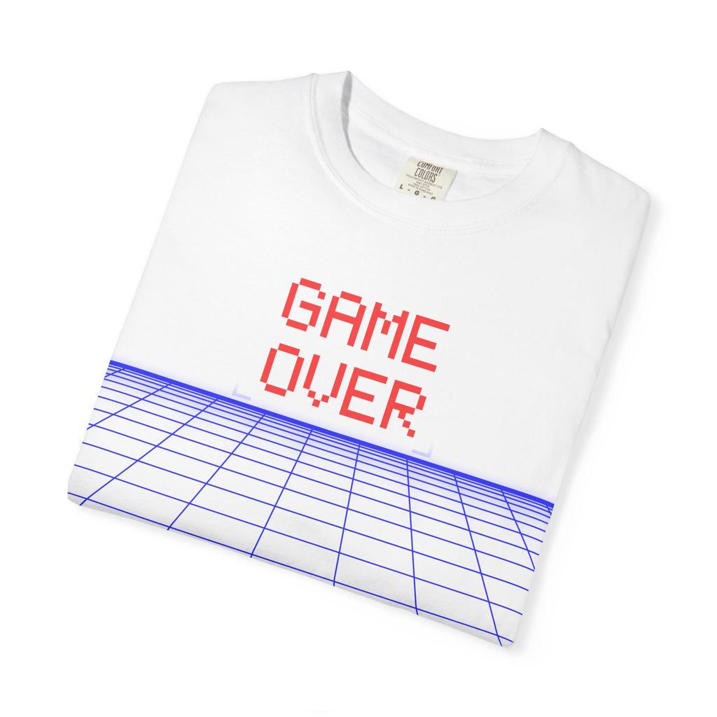 Gamer - Game Over - Unisex Garment-Dyed T-shirt