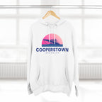 Cooperstown Vibes Hoodie with Design, Perfect for Autumn Lovers, Comfortable and Stylish, Great Gift for Vacations