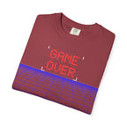 Gamer - Game Over - Unisex Garment-Dyed T-shirt