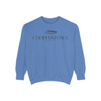 Cooperstown Chill Vibes Sweatshirt - Unisex Garment-Dyed Style, Perfect for Lounging