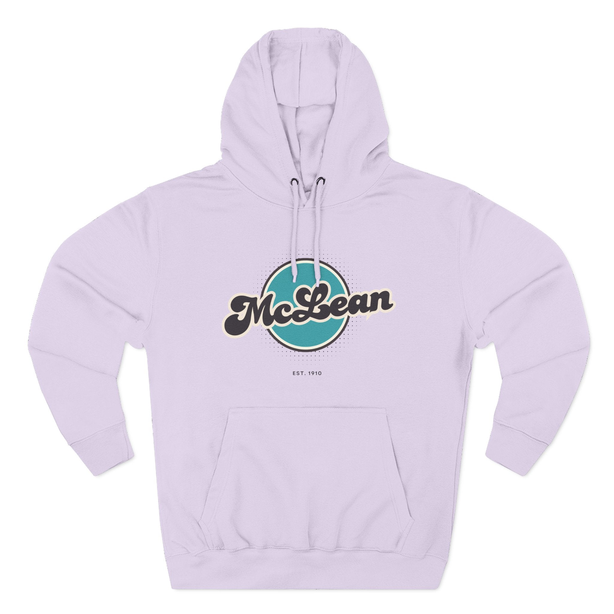 McLean Retro Vibe Hoodie for Casual Days, Streetwear, Unisex Gift, Cozy Layering Apparel