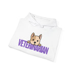 Veterinarian Hoodie, Cute Pet Sweatshirt, Unisex Animal Lover Gift, Dog Mom Apparel, Cozy Casual Wear, Pet Adoption Fundraiser