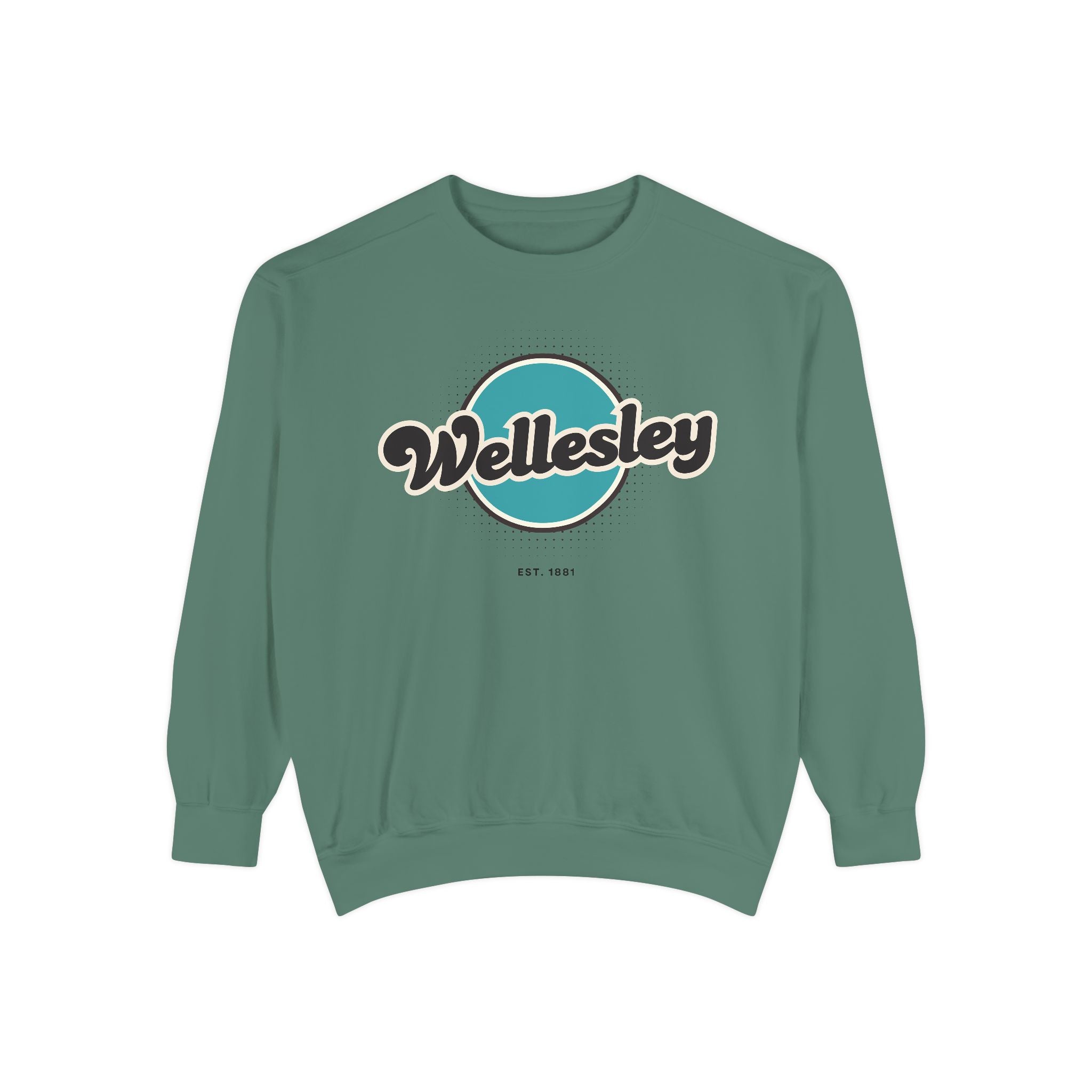 Wellesley Vintage Sweatshirt, Cozy Unisex Pullover, Retro Style, Perfect for Casual Outfits, Gift for Him or Her