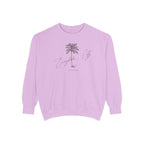 Everglades City Chill Vibes Sweatshirt - Unisex Garment-Dyed Style, Perfect for Lounging