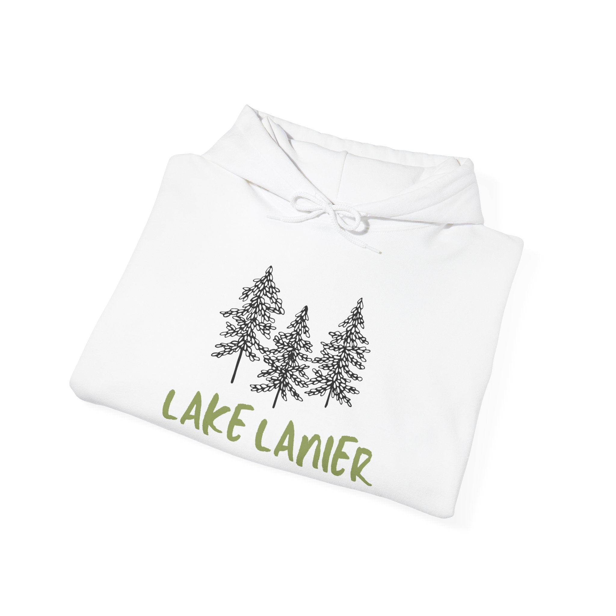 Lake Lanier Hoodie, Cozy Unisex Sweatshirt, Nature Lover Gift, Lake House Apparel, Perfect for Outdoors, Summer Vibes, Travel Wear