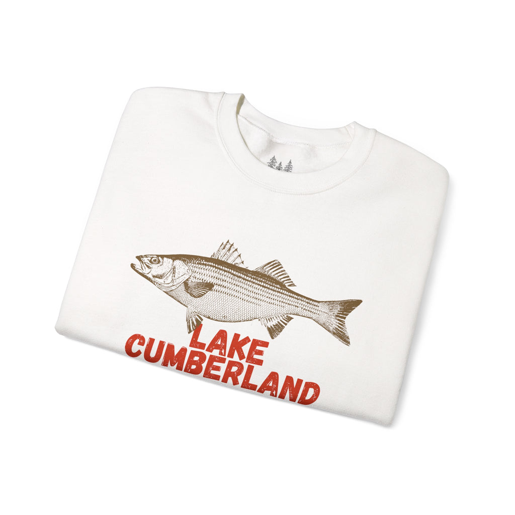 Lake Cumberland Fishing Sweatshirt, Unisex Crewneck, Casual Wear, Gift for Fishermen, Outdoor Apparel, Lake House Cozy