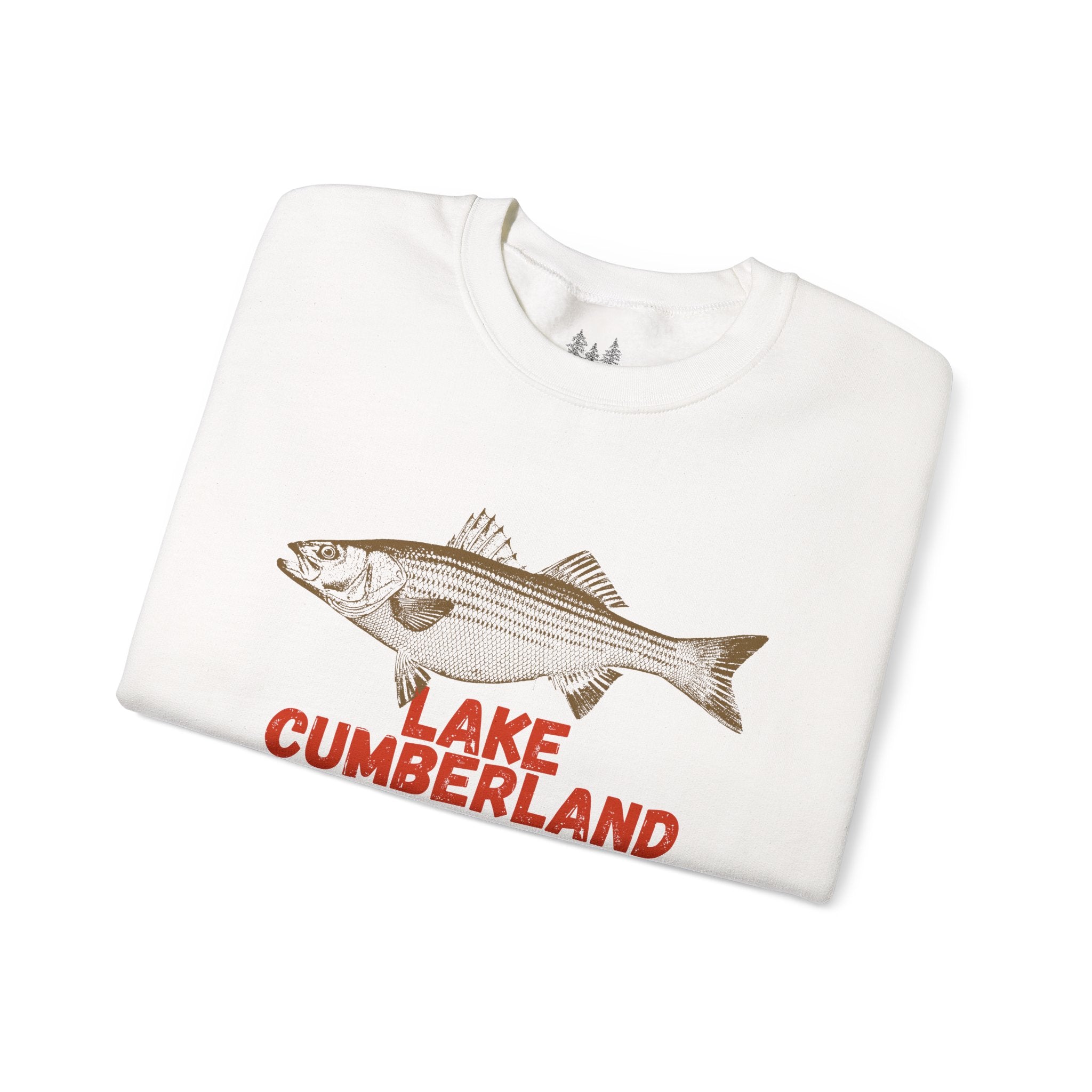 Lake Cumberland Fishing Sweatshirt, Unisex Crewneck, Casual Wear, Gift for Fishermen, Outdoor Apparel, Lake House Cozy