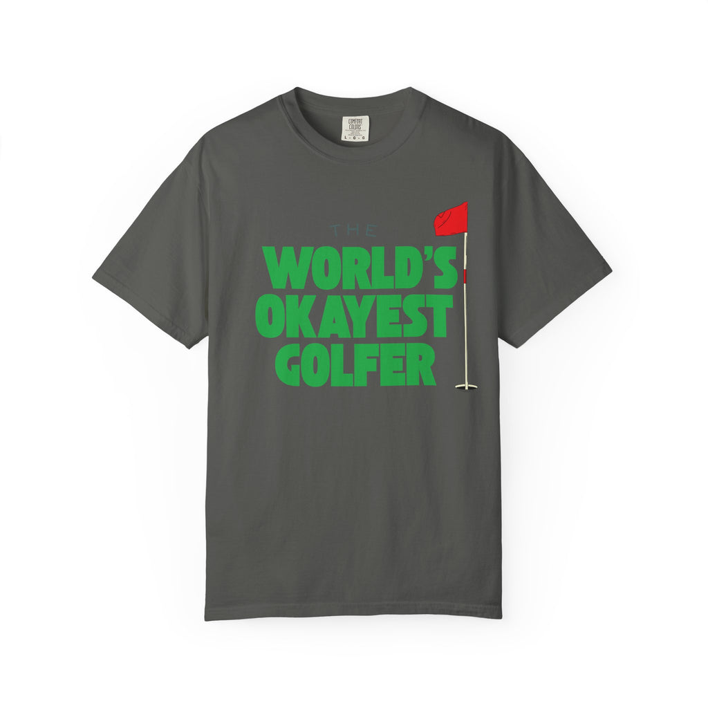 World's Okayest Golfer T-Shirt, Funny Golf Gift, Unisex Tee, Sports Apparel, Father's Day Gift, Golfer Humor