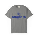 Everglades City - Unisex Garment-Dyed T-shirt, Casual Outfit, Gift for Nature Lovers, Vacation Essentials
