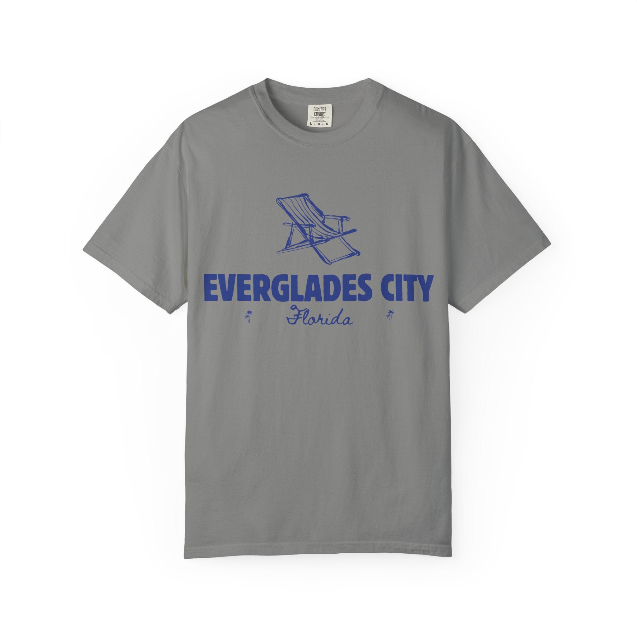 Everglades City - Unisex Garment-Dyed T-shirt, Casual Outfit, Gift for Nature Lovers, Vacation Essentials