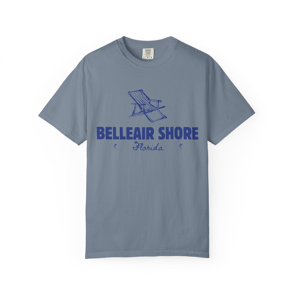 Belleair Shore - Unisex Garment-Dyed T-shirt, Casual Outfit, Gift for Nature Lovers, Vacation Essentials