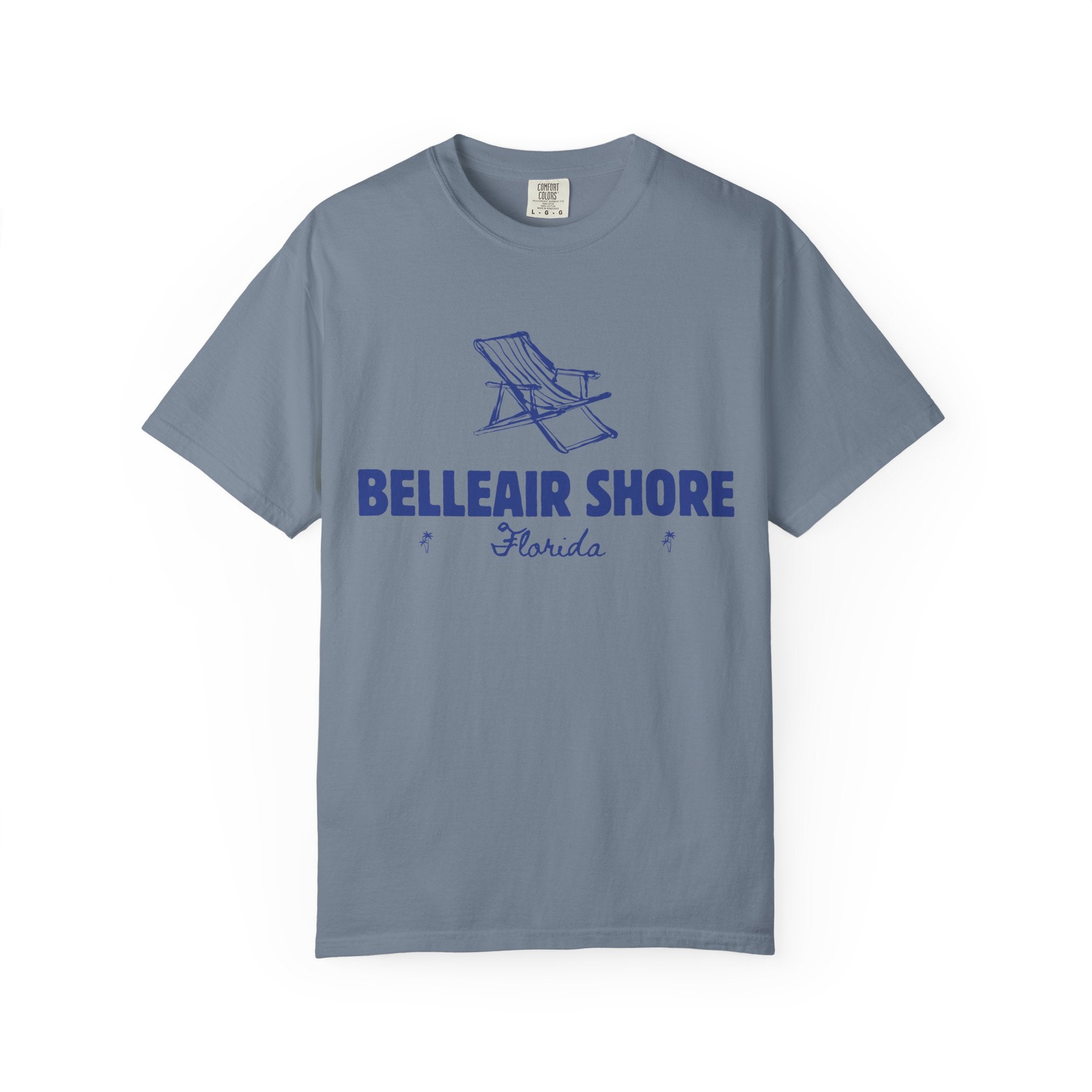 Belleair Shore - Unisex Garment-Dyed T-shirt, Casual Outfit, Gift for Nature Lovers, Vacation Essentials