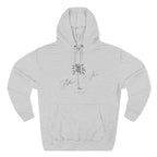 Belleair Shore Stylish Three-Panel Fleece Hoodie for Cozy Days, Casual Wear, Warm Layering, Gift for Him or Her, White Stylish Apparel