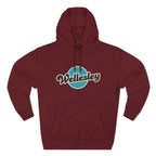 Wellesley Retro Vibe Hoodie for Casual Days, Streetwear, Unisex Gift, Cozy Layering Apparel