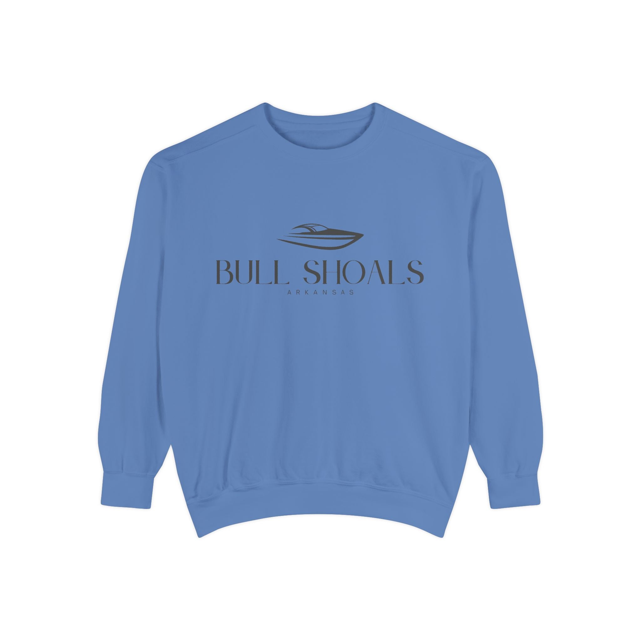 Bull Shoals Chill Vibes Sweatshirt - Unisex Garment-Dyed Style, Perfect for Lounging