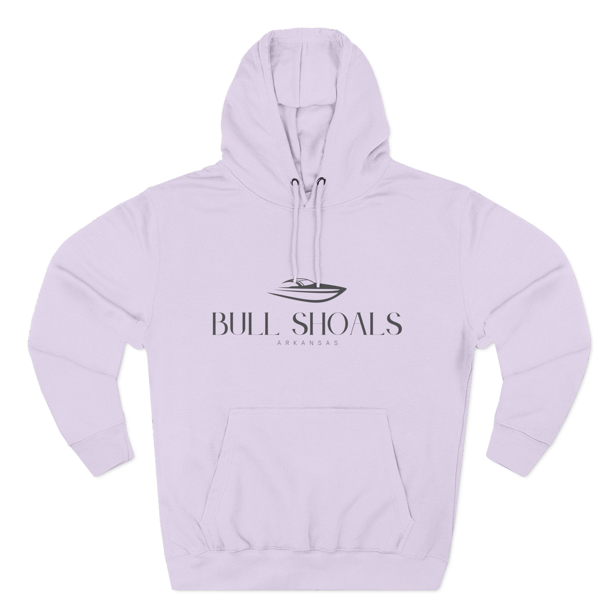 Bull Shoals Stylish Three-Panel Fleece Hoodie for Cozy Days, Casual Wear, Warm Layering, Gift for Him or Her