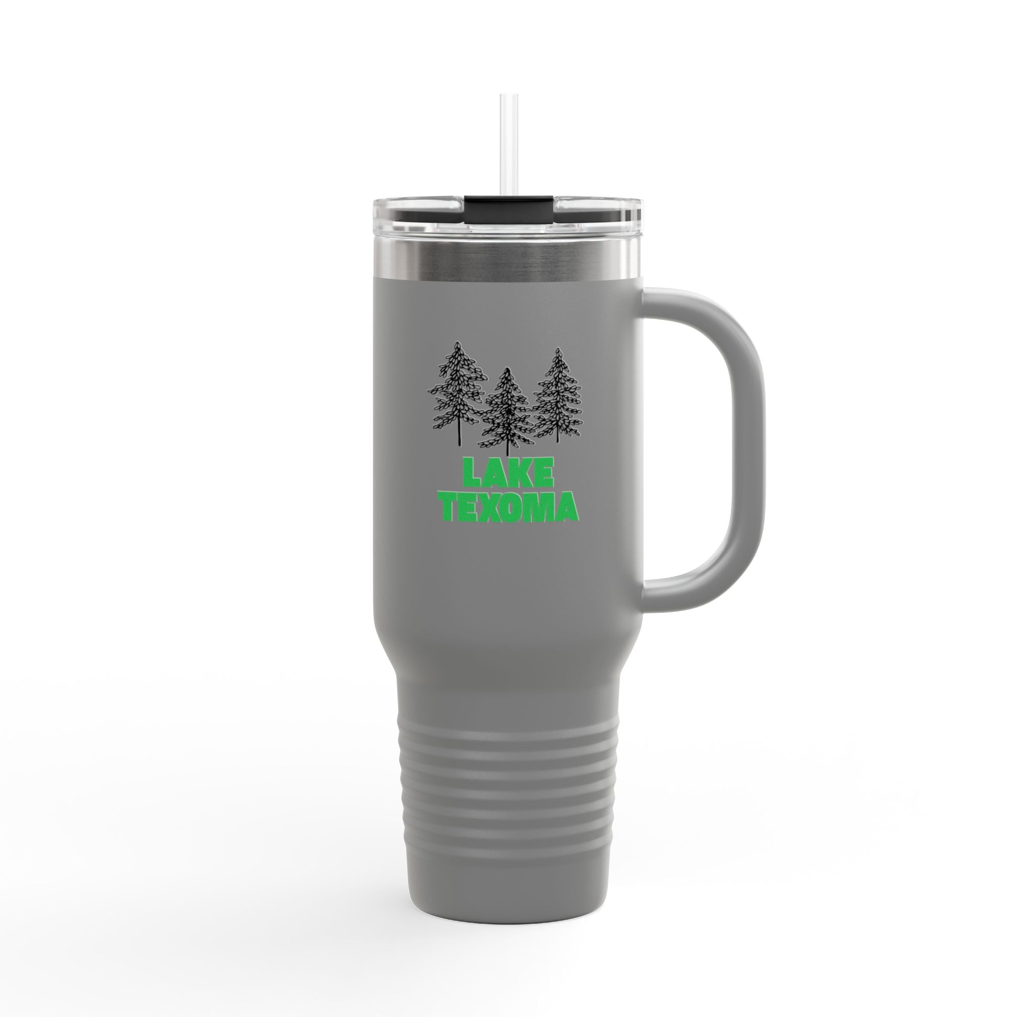 Lake Texoma Insulated Travel Mug, 40oz - Perfect for Camping, Road Trips, Gifts, Outdoor Adventures, Summer Fun