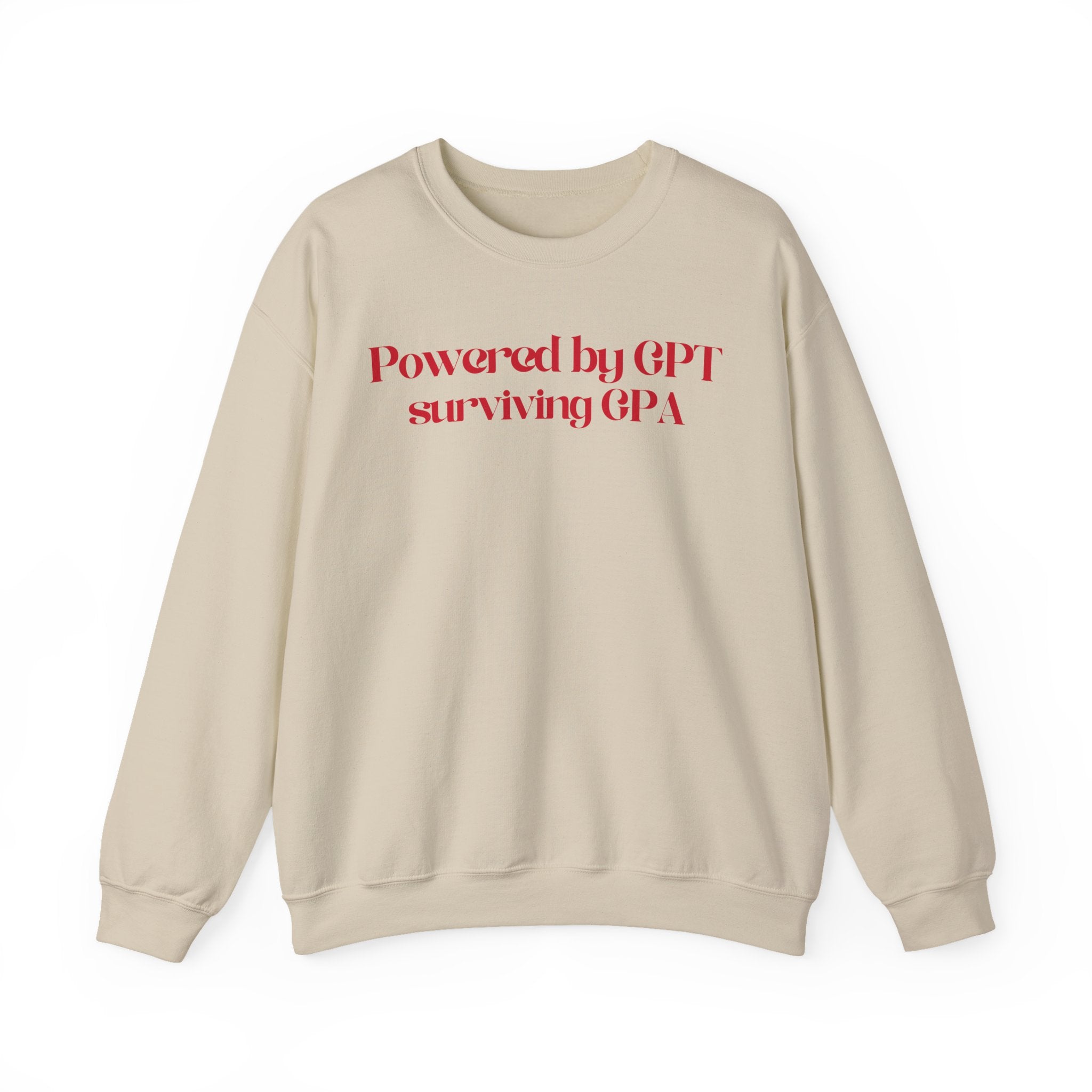 Surviving GPA Sweatshirt - Unisex Casual Crewneck, Gift for Tech Enthusiasts, College Students, Relaxed Fit for Everyday Wear