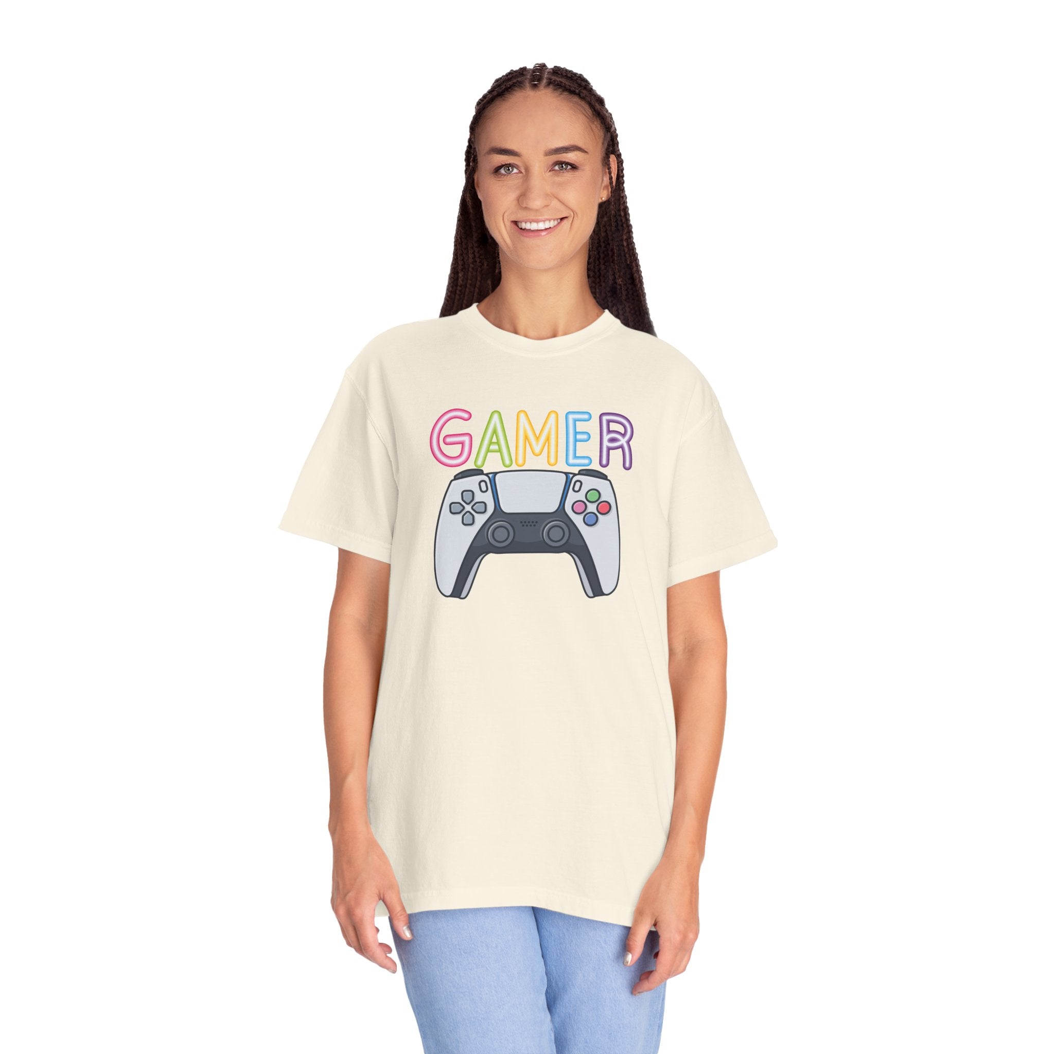 Gamer Controller Unisex Garment-Dyed T-shirt