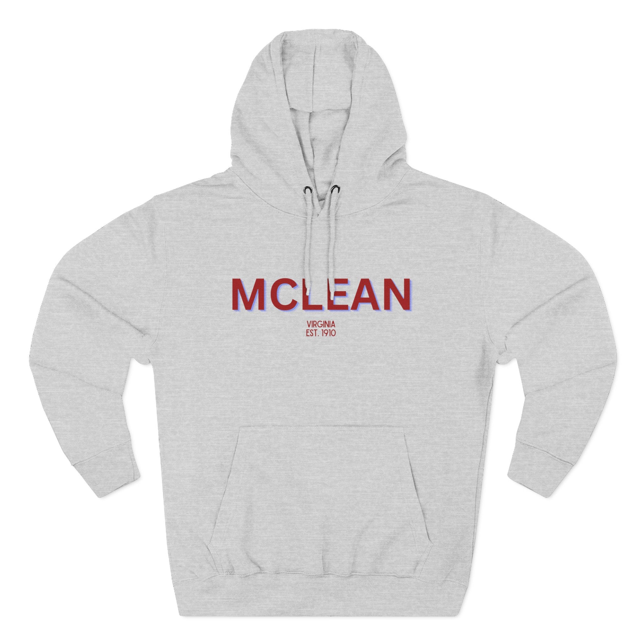 McLean Fleece Hoodie, Casual Sweatshirt, Cozy Layering Piece, Perfect Gift for All Occasions, Stylish Streetwear
