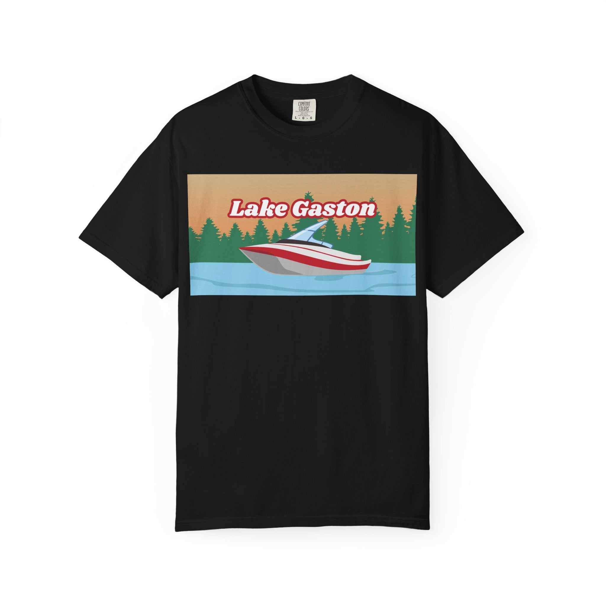 Lake Gaston Relaxed Unisex T-Shirt, Summer Vibes Tee, Outdoor Adventure Shirt, Lake Life Apparel, Gift for Nature Lovers, Vacation Wear