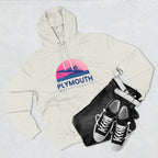 Plymouth Vibes Hoodie with Design, Perfect for Autumn Lovers, Comfortable and Stylish, Great Gift for Vacations