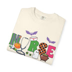 Halloween Nurse T-Shirt, Cute Nurse Shirt, Unisex Halloween Tee, Gift for Nurses, Spooky Nursing Apparel, Funny Healthcare Shirt