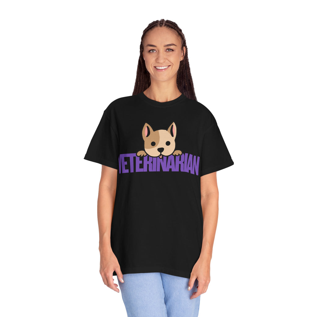 Veterinarian Unisex Garment-Dyed T-shirt