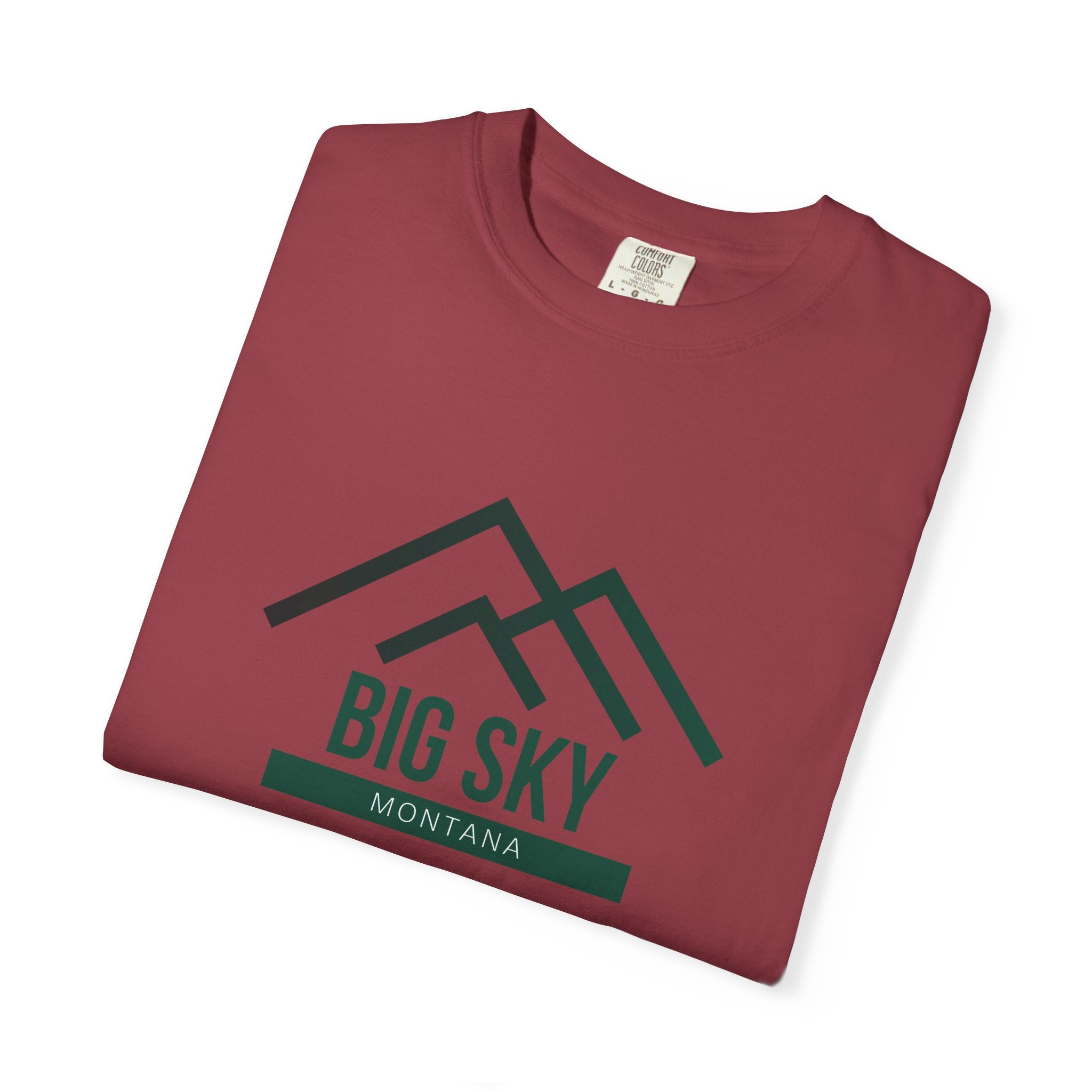 Big Sky Vibes, Unisex T-shirt, Casual Tee, Travel Souvenir, Vacation Top