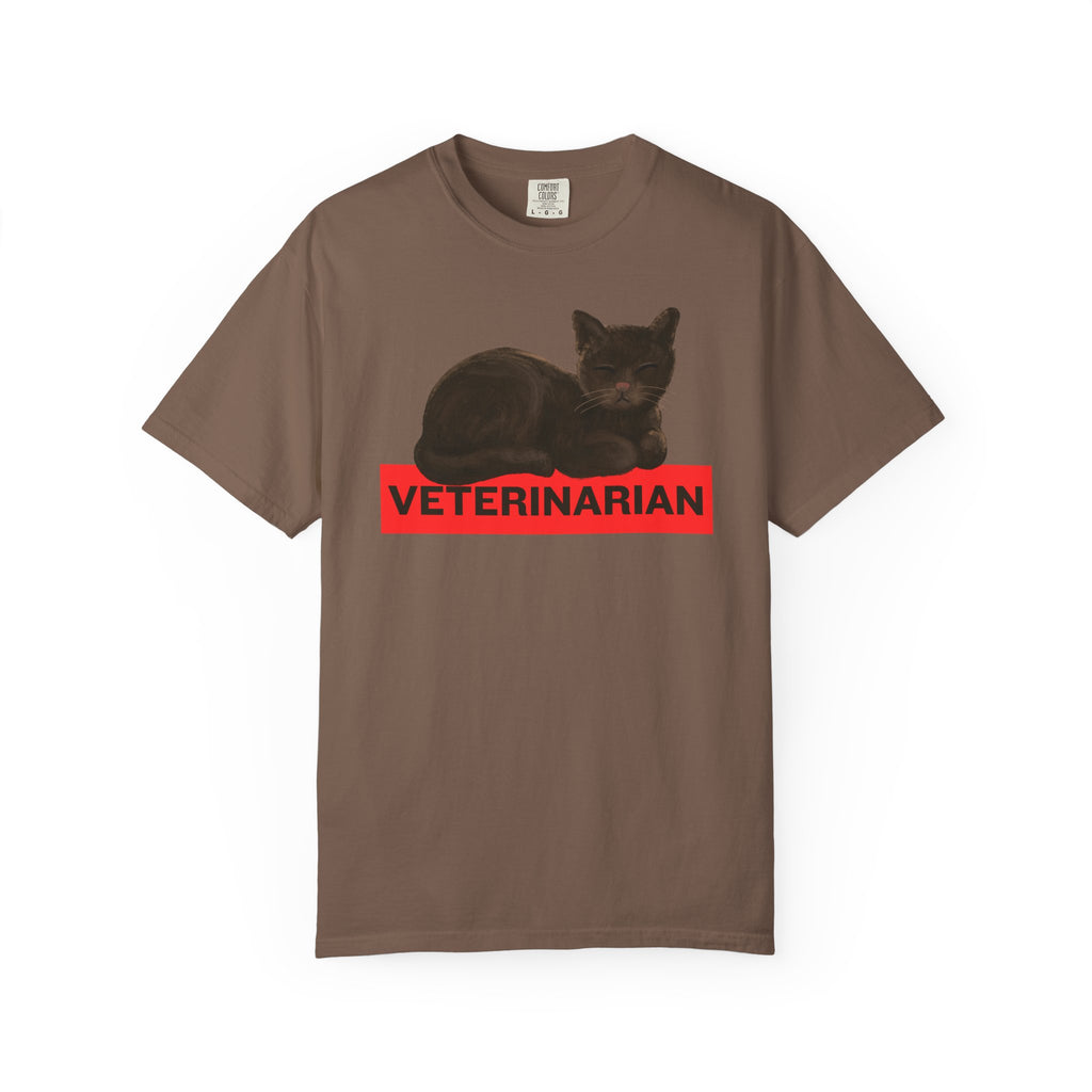 Veterinarian Cat T-Shirt, Funny Animal Lover Tee, Pet Owner Gift, Cute Vet Shirt, Unique Veterinary Apparel, Animal Rescue Shirt