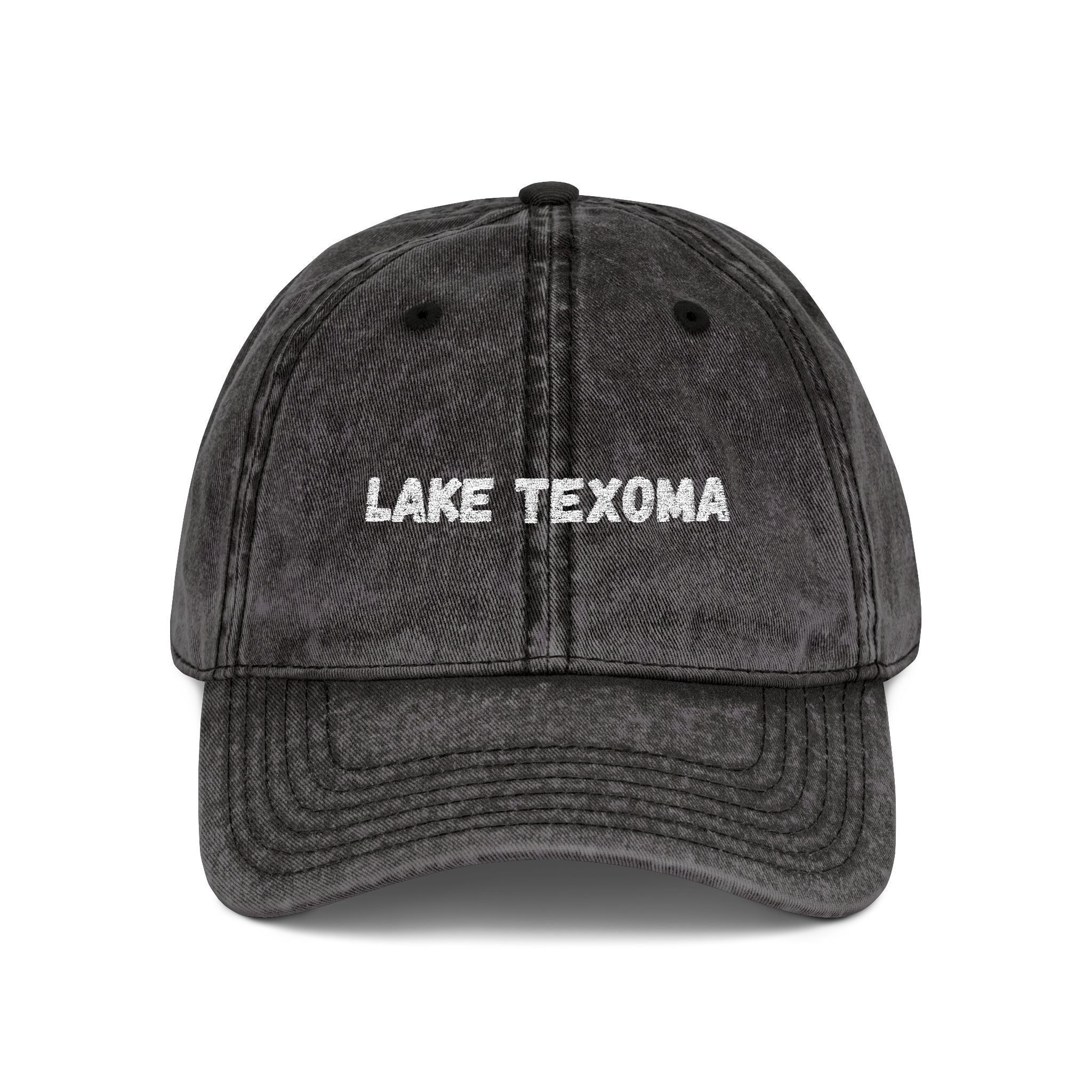 Lake Texoma Embroidered Hat, Vintage Cap, Casual Summer Accessory, Gift for Outdoor Lovers, Lake Trip Gear