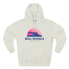 Bull Shoals Vibes Hoodie with Design, Perfect for Autumn Lovers, Comfortable and Stylish, Great Gift for Vacations