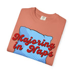 Majoring In Naps T-Shirt, Fun Sleep Shirt, Gift for Nap Lovers, Relaxation Tee, Casual Lounge Wear