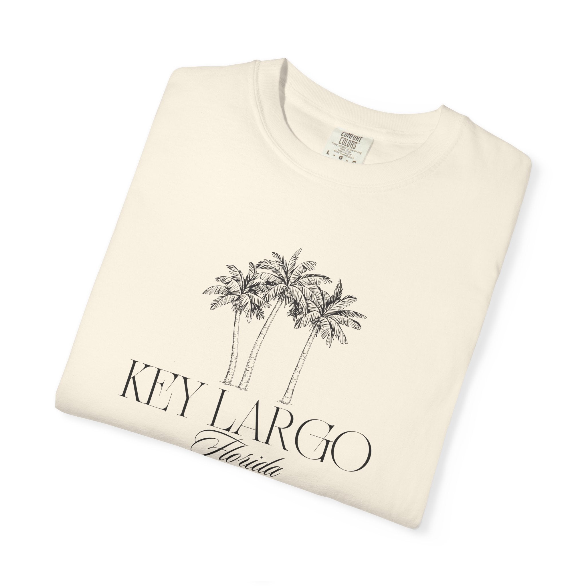 Key Largo Vibes, Unisex T-shirt, Casual Tee, Travel Souvenir, Vacation Top