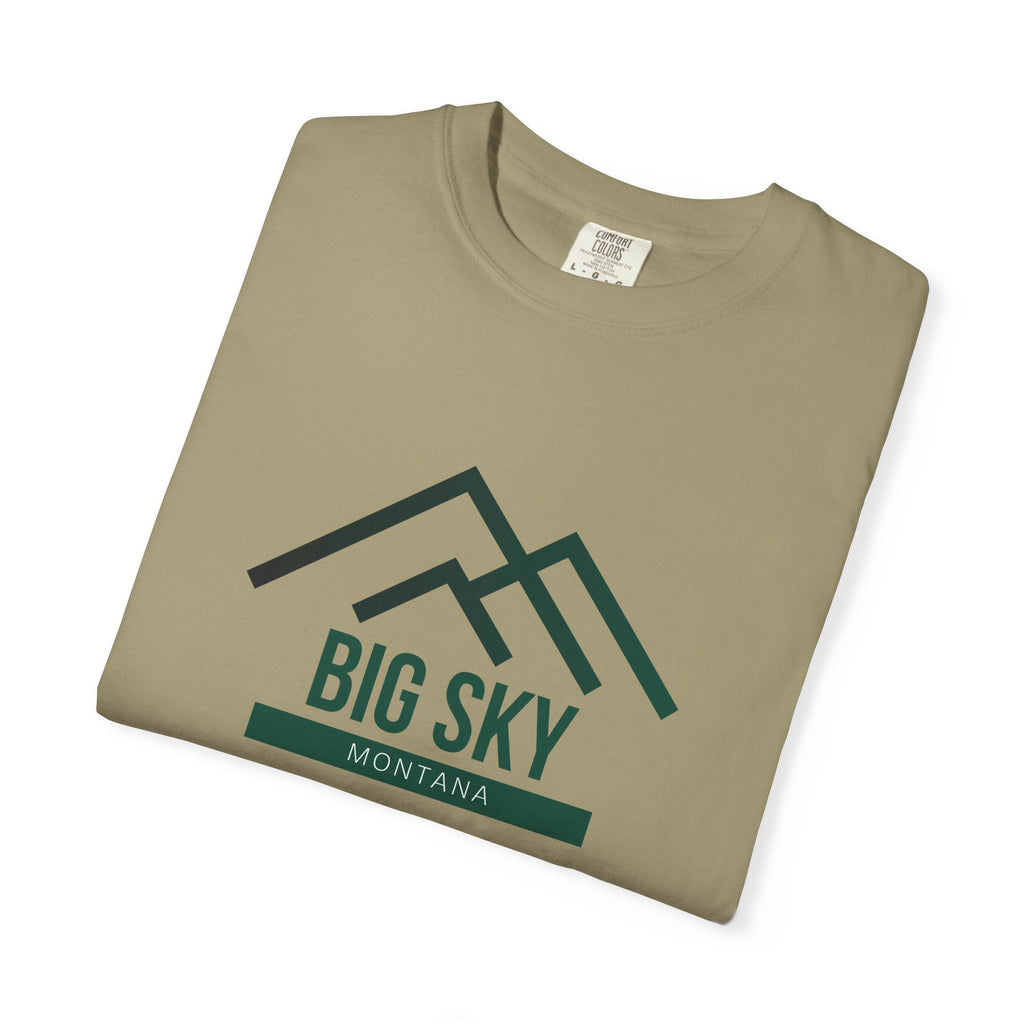 Big Sky Vibes, Unisex T-shirt, Casual Tee, Travel Souvenir, Vacation Top