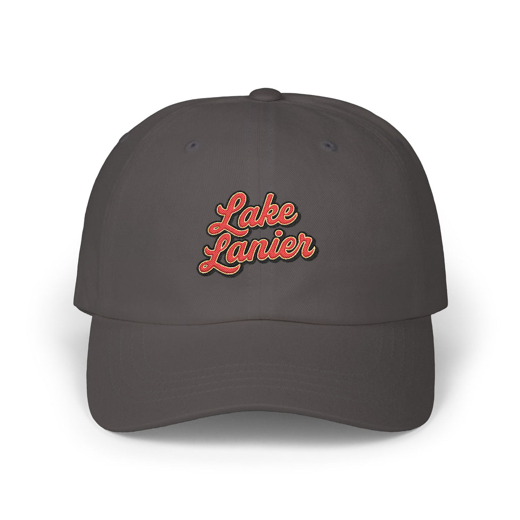 Lake Lanier Classic Dad Cap - Adjustable Summer Baseball Hat, Gift for Dad, Vacation Accessory, Laid-back Style, Casual Wear