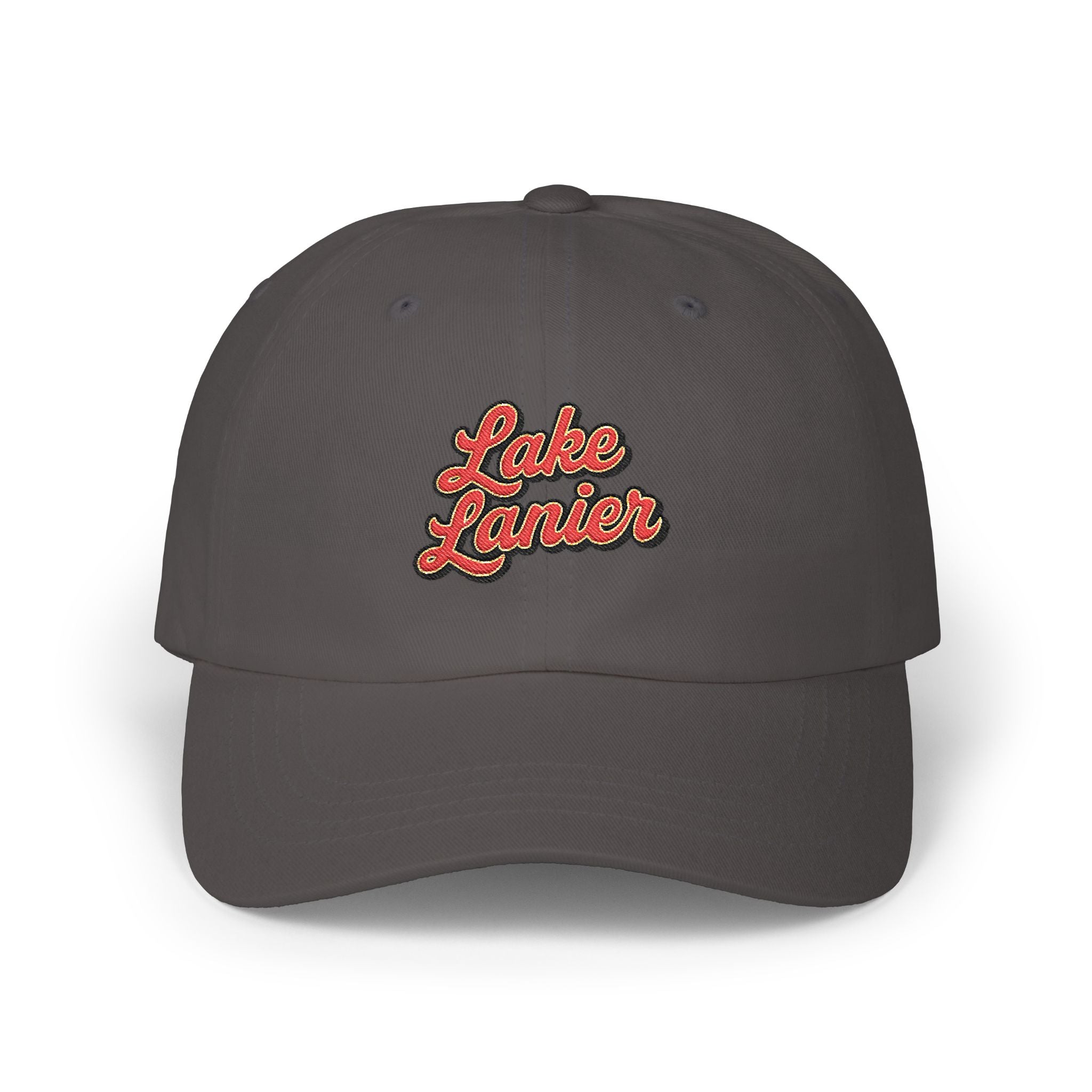 Lake Lanier Classic Dad Cap - Adjustable Summer Baseball Hat, Gift for Dad, Vacation Accessory, Laid-back Style, Casual Wear