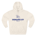 Everglades City Inspired Fleece Hoodie, Casual Wear, Relaxation, Gift for Autumn Lovers, Travel Essential