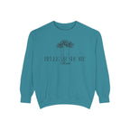 Belleair Shore Beach Vibes Unisex Sweatshirt | Garment-Dyed Comfort, Perfect for Casual Outings, Travel, Gifts, Summer Days, Bellear Shore