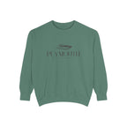 Plymouth Chill Vibes Sweatshirt - Unisex Garment-Dyed Style, Perfect for Lounging