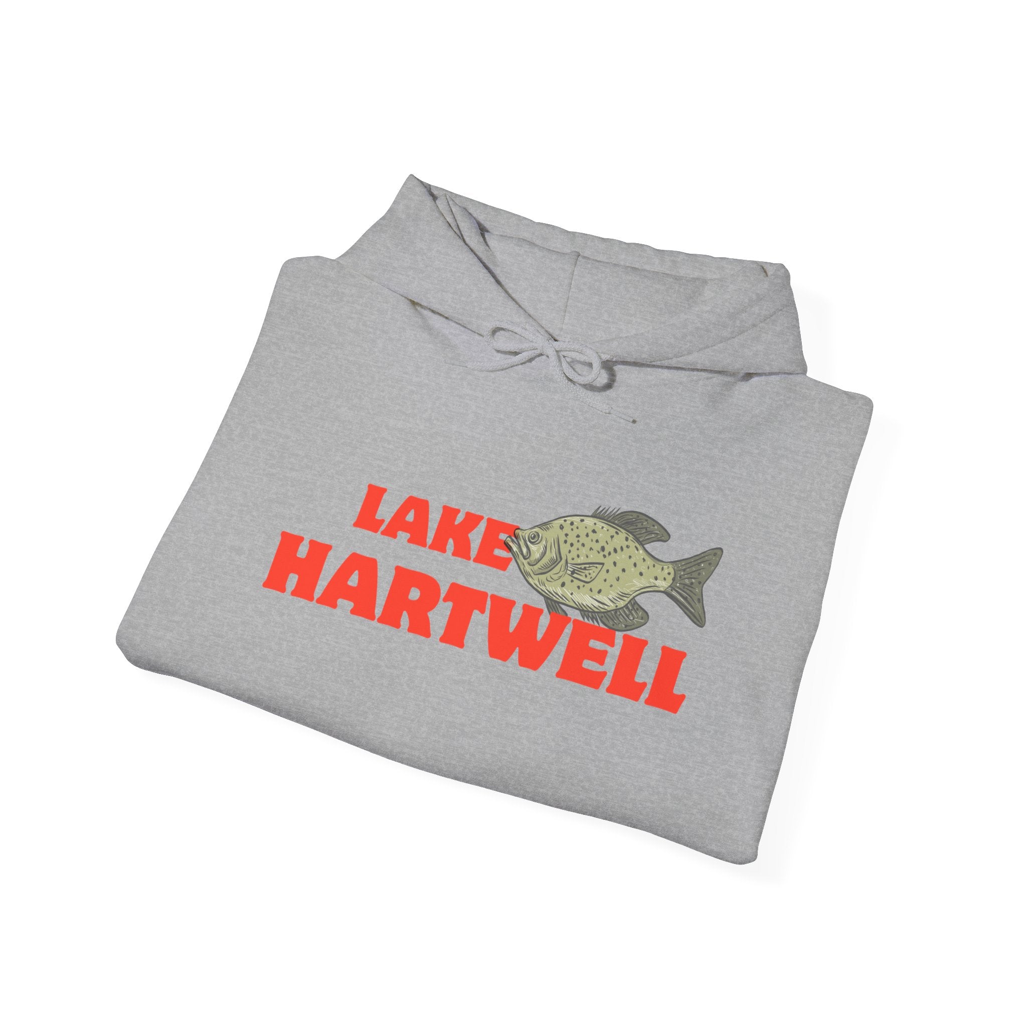 Lake Hartwell Fishing Hoodie, Unisex Comfortable Sweatshirt, Relaxed Fit for Outdoor Enthusiasts, Gift for Fishermen, Casual Lake Apparel