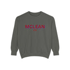 McLean Unisex Garment-Dyed Sweatshirt | Cozy Fashion, Perfect for Casual Outings, Gifts, Fall & Winter Style, Everyday Comfort