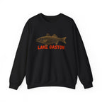 Lake Gaston Fishing Sweatshirt, Unisex Crewneck, Casual Wear, Gift for Fishermen, Outdoor Apparel, Lake House Cozy